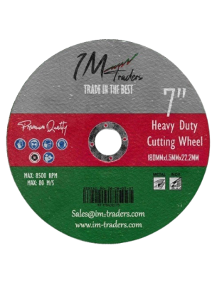 Cutting Wheel 7&quot; 180MM x 1.5MM x 22.2MM S/N:IM-CW-00-07